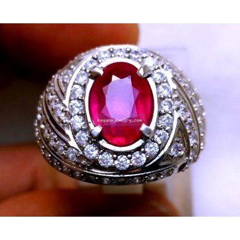 BATU CINCIN PERMATA RUBY  batu permata