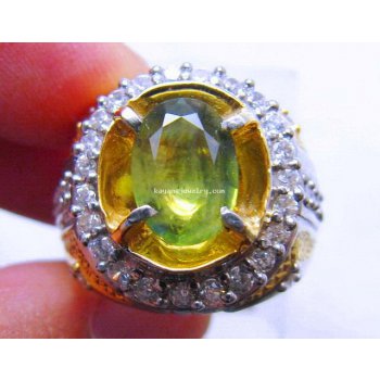 BATU MULIA GREEN SAPPHIRE  batu permata