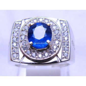 BATU PERMATA BLUE SAFIR SF527  batu permata