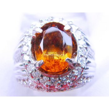 BATU PERMATA CITRINE.  batu permata