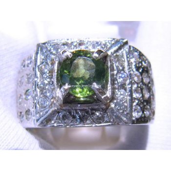 BATU PERMATA GREEN TOURMALINE.  batu permata