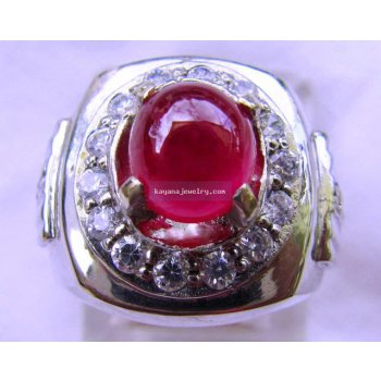 BATU PERMATA RUBY RB049  batu permata