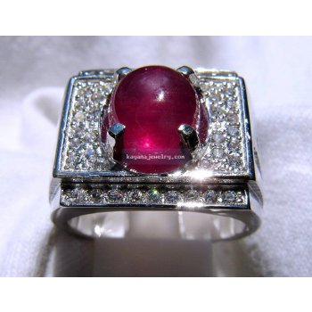BATU PERMATA RUBY RED FANTA  batu permata