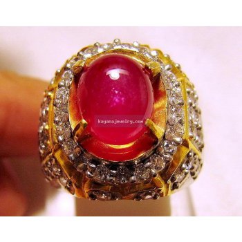 BATUMULIA PIGEON BLOOD RUBY  batu permata