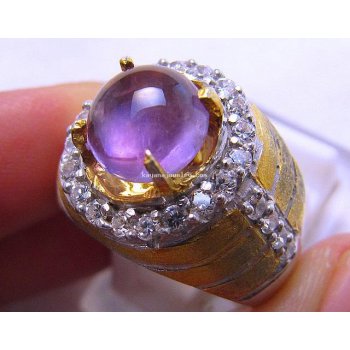CINCIN BATU KECUBUNG .  batu permata
