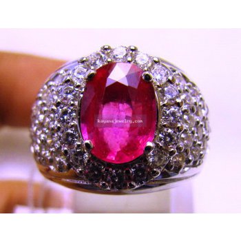 CINCIN BATU PERMATA RUBY CUTTING RB276  batu permata
