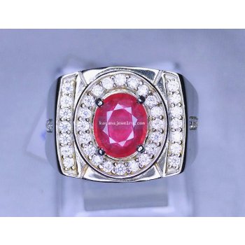 CINCIN BATU RUBY  batu permata