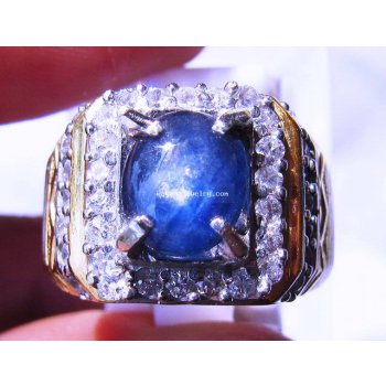CINCIN BLUE SAFIR SF522  batu permata