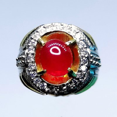 PIGEON BLOOD RUBY RINGS  batu permata