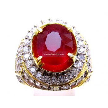 BATU MULIA RUBY CUTTING RB240  batu permata