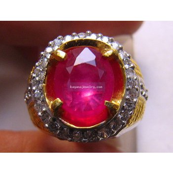 BATU PERMATA RUBY CUTTING RB267  batu permata